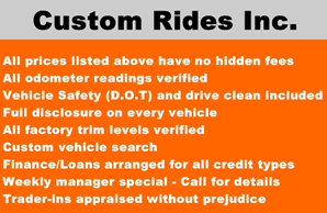 Custom Rides