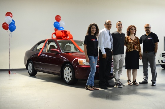 a hard-working mother receives a free car