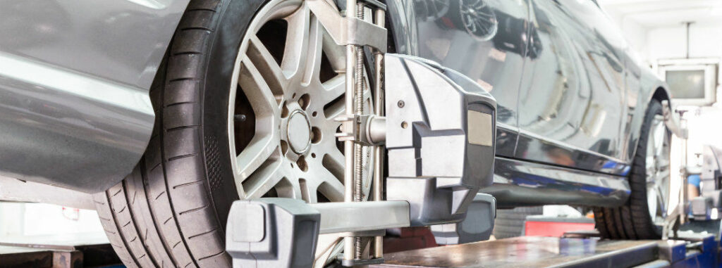 bigstock closeup of tire clamped